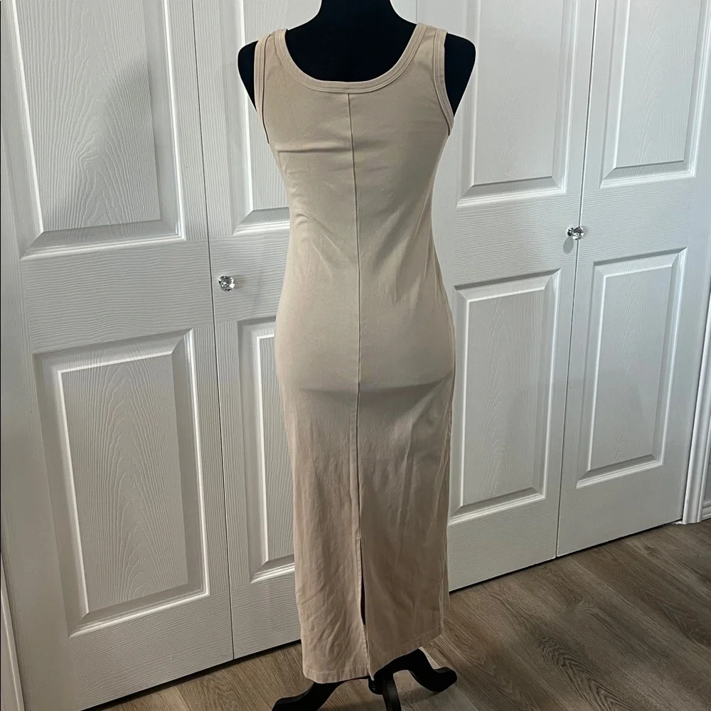 Prada Knit Ribbed Triangle Logo Dress - Picture 7 of 13